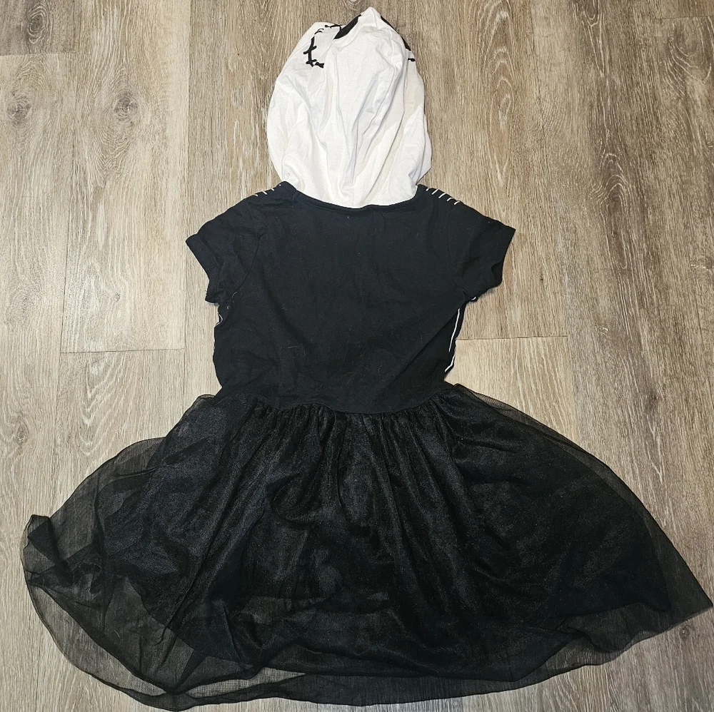 Disney Nightmare Before Christmas Dress With Hood. Kids Size M7/8. From Disney. - Picture 9 of 10